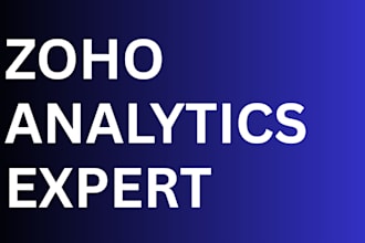 design, build, and automate reports and dashboards in zoho analytics