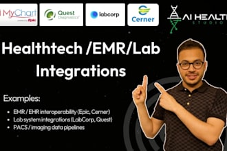 do health, saas, emr, labs, epic, athena, mychart, tester, rpm, api integration