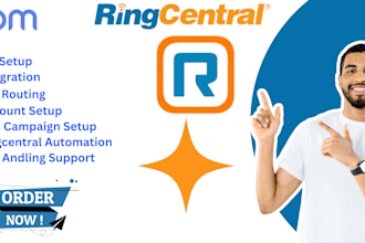 set up a zoom IVR system on ringcentral or zoom phone
