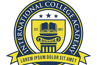 make school, college, university, academy, institute logo