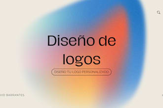 design your logo with a visual identity for your brand
