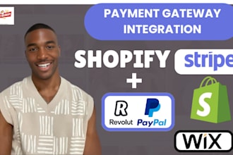 do shopify wix payment gateway integration paypal xendit stripe revolut klarna