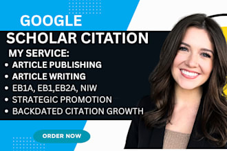 build your eb1a or niw profile with strong citations