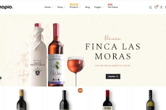 beverages shopify store wine store wine website liquor store subscription box