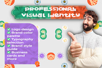 design a professional visual identity for your project