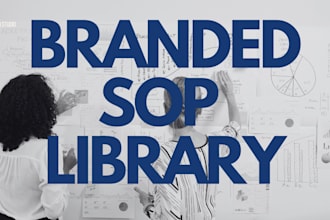 design a branded sop library to systemize your business