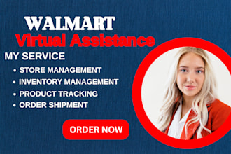 be your dropshipping  virtual assistant services for walmart amazon fba