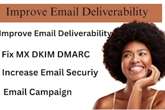optimize email deliverability and setup spf dkim for mailchimp klaviyo