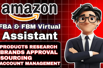be your amazon approval va and fba , fbm expert consultant and flat file expert