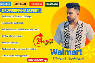 do walmart to walmart 2 step dropshipping amazon to walmart