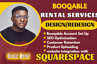 create autopilot booqable rental website redesign, booqable website design SEO