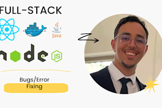 debug web apps for startups using react java and spring boot
