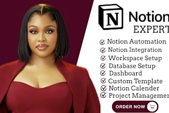 create a custom notion template design for all your needs