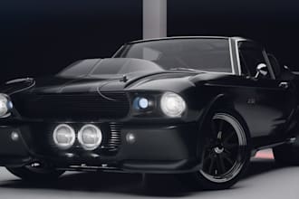 generate game ready 3d car models with photoreal unreal engine assets, vfx, ue5