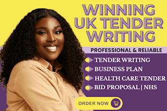 write winning UK tender, bid proposal, healthcare, homecare tender, cqc, rfp
