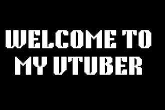 create a custom anime vtuber model, live2d rig, vrchat avatar, overlays setup