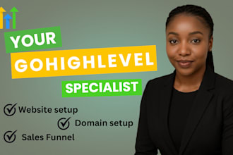 build your gohighlevel sales funnel and website for credit repair a2p 10dlc