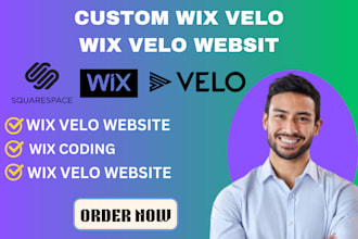 custom wix studio, wix velo website wix velo, code website wix database website