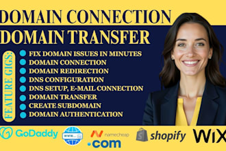 fix domain, cpanel, ssl, mail issue of godaddy, hostgator, bluehost, namecheap