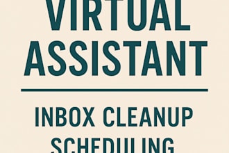be your reliable and detail oriented virtual assistant