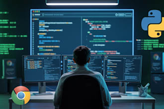 make python bots and automate browser using python selenium