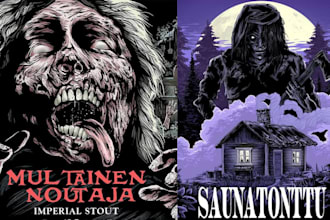 do dark brutal death metal comic art album cover art tshirt tattoo horror poster