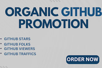 do organic github promotion repo to developers startups and folks