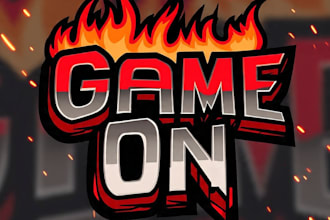 create a custom gaming logo design with epic gaming intro