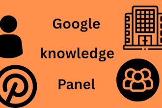 create, claim and edit google knowledge panel for any categories