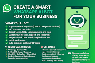 setup whatsapp chatbot whatsapp ai bot, whatsapp ai agent and whatsapp api vapi