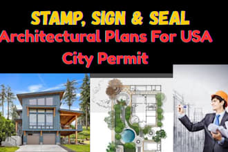 framing plan, foundation plan, architectural stamp, city permit, blueprint, mep