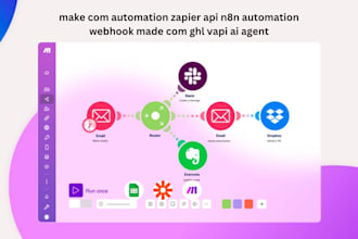 make com automation zapier api n8n automation webhook made com ghl vapi ai agent