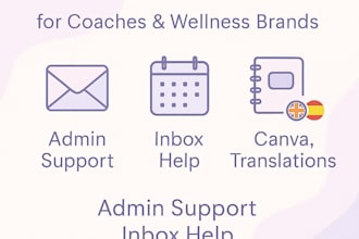 be your VA for your coaching, wellness or spiritual business