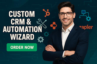 integrate zoho CRM, automate workflows, build n8n CRM automation for efficiency