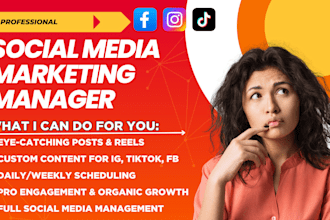 be your cruixie social media manager and content creator