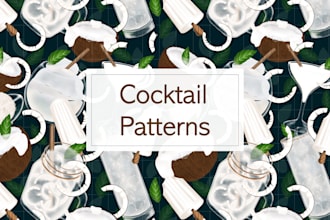 create unique seamless pattern design