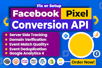 set up meta pixel or conversions API and manage your facebook ads