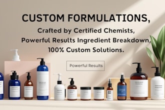 make product formulations of detergents, soaps, laundry and toiletry products