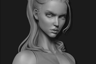 sculpt 3d action figure character for 3d printing 3d cosplay warhammer40k 3d toy