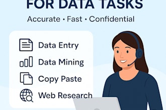 do virtual assistant tasks like data entry, data mining, copy paste