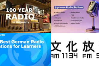 promote your song exclusively on japan and german radio stations