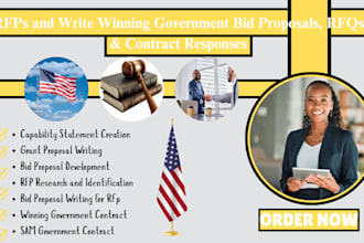 find rfp write bid poposal winning government contract rfp respond to rfp