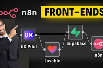 build a lovable ai web app or saas mvp using bubble, supabase, or v0