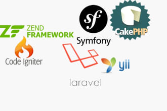 do php coding, zend, ci, laravel and custom