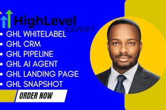 gohighlevel ghl crm whitelabel pipeline ai agent landing page snapshot css form