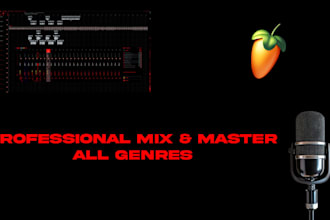 mix and master your vocal track