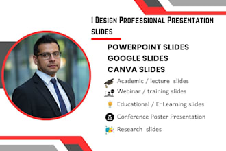 design academic powerpoint presentation, research poster powerpoint slide expert