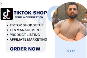do tiktok shop setup tiktok management tiktok  shop product listing