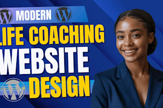 design coaching website, life coach website, career website, consultant website