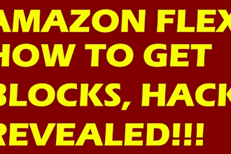 develop amazon flex bot, grabber bot, amazon flex flex driver bot, block grabber